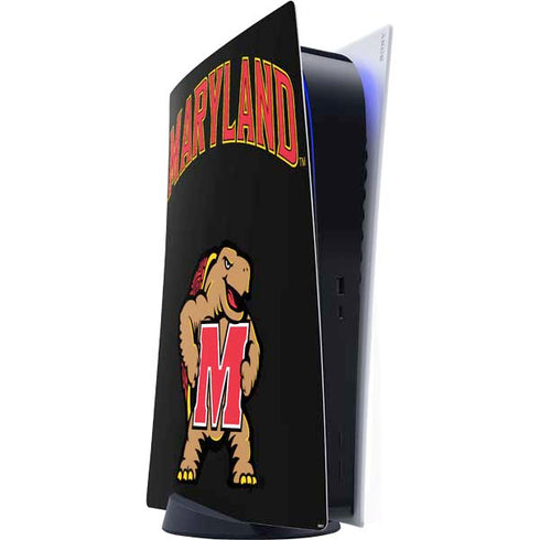 University of Maryland Collegiate Text PlayStation PS5 Skins